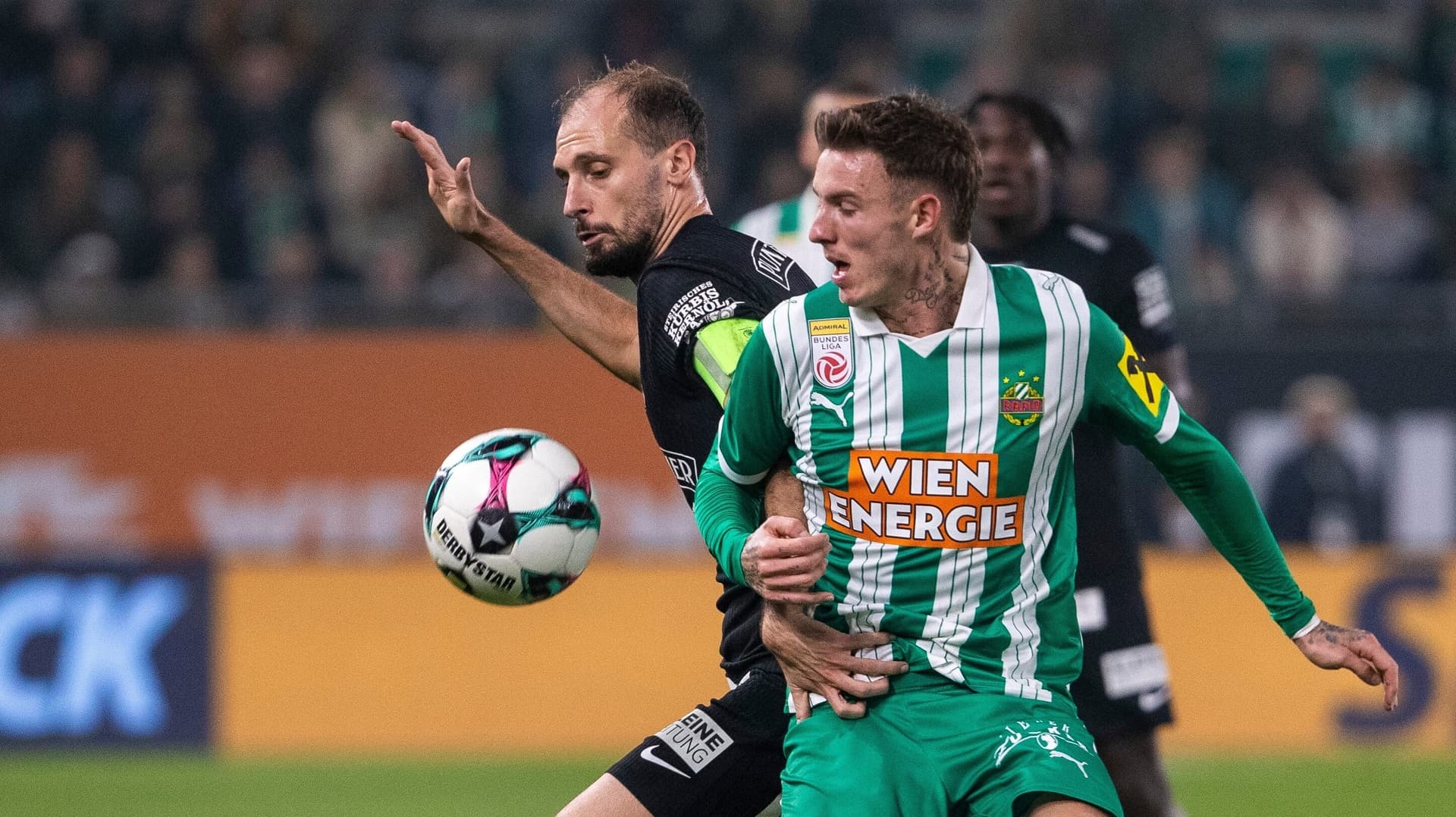 Rapis vs Sturm; BOlla und Stankovic