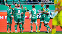 Rapid blieb dank 2:1 gegen Hartberg an Leader Sturm dran